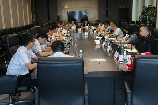 公司召開月度工作會議：統一思想，凝聚力量，推動高質量完成全年目標(圖1)
